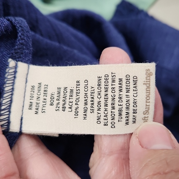 Soft Surroundings Traper Blouse - Picture 8 of 8